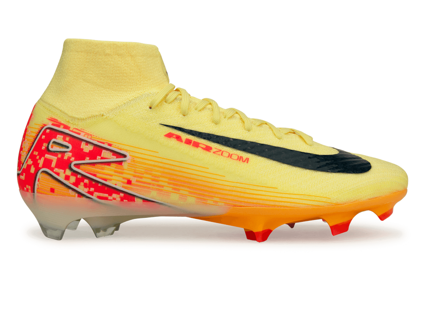 Nike Men's Zoom Mercurial Superfly 10 Elite KM FG Laser Orange/Armory Navy