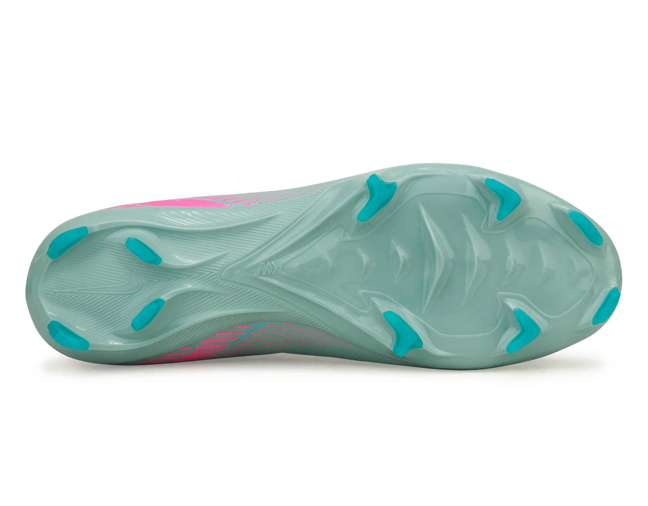 Nike Men's Zoom Mercurial Superfly 10 Pro FG Ocean Cube/Pink Blast Sole