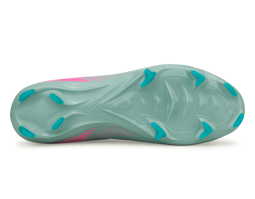 Nike Men's Zoom Mercurial Superfly 10 Pro FG Ocean Cube/Pink Blast Sole