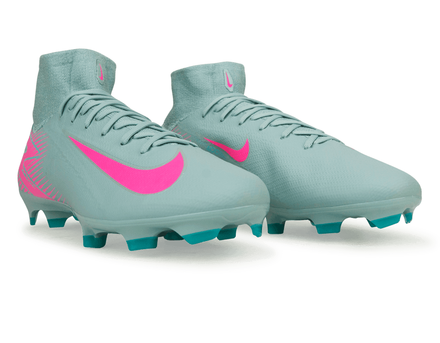 Nike Men's Zoom Mercurial Superfly 10 Pro FG Ocean Cube/Pink Blast Together