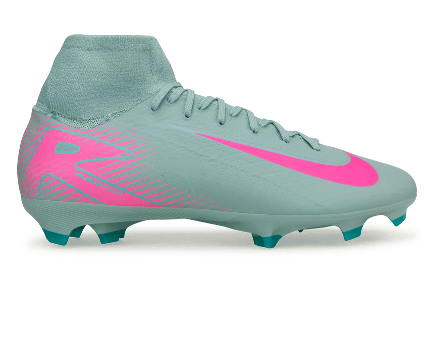 Nike Men's Zoom Mercurial Superfly 10 Pro FG Ocean Cube/Pink Blast