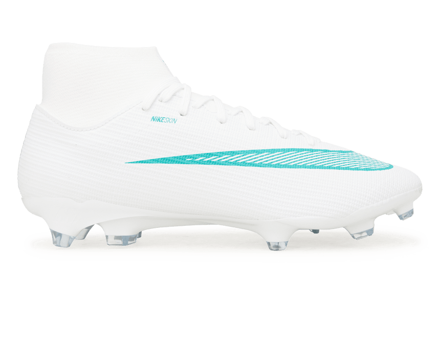 Nike Men's Zoom Mercurial Superfly 11 Academy FG/MG White/Dusty Cactus