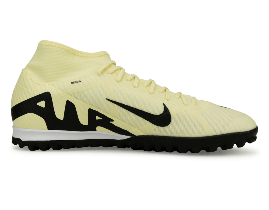 Nike Men's Zoom Mercurial Superfly 9 Academy TF Lemonade/Black Side