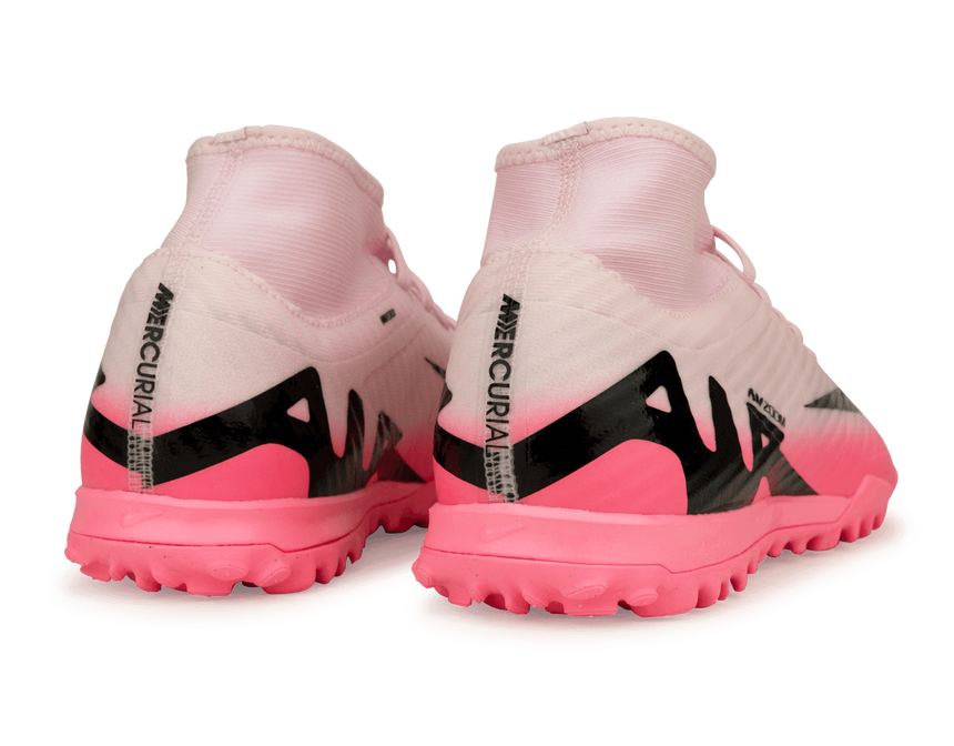 Nike Men's Zoom Mercurial Superfly 9 Academy TF Pink Foam/Black Rear
