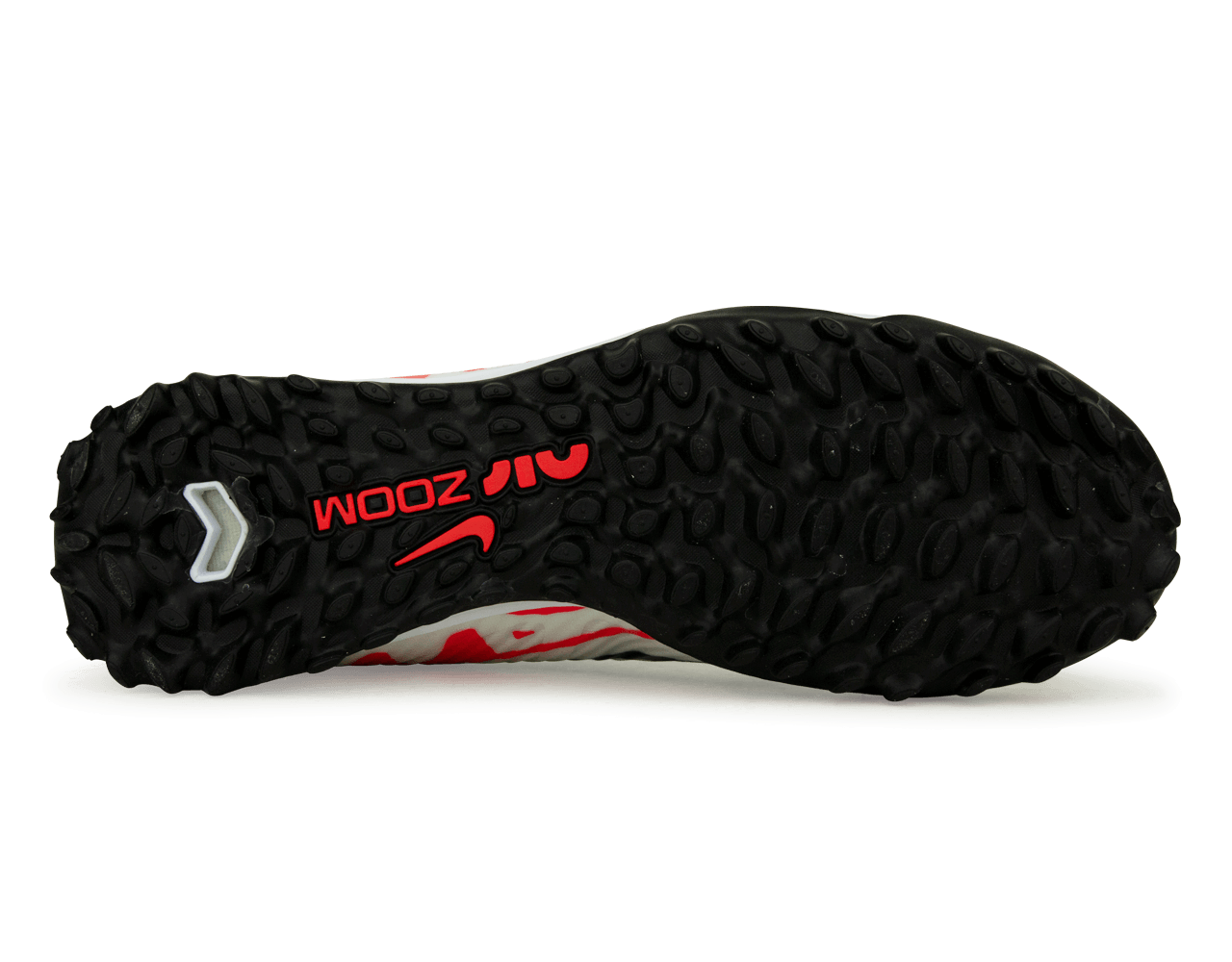 Nike Men's Zoom Mercurial Superfly 9 Academy TF White/Red Sole