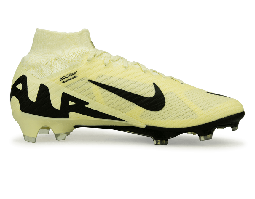 Nike Men's Zoom Mercurial Superfly 9 Elite FG Lemonade/Black Side