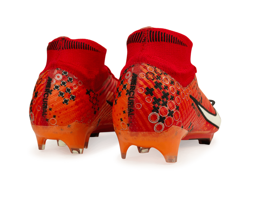 Nike Men's Zoom Mercurial Superfly 9 MDS Elite FG Crimson/Ivory Rear