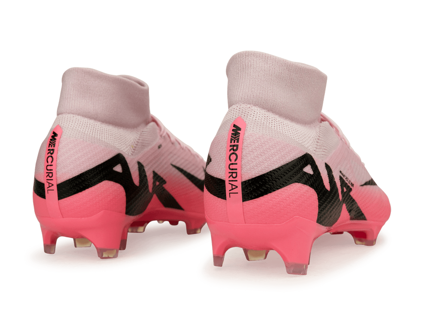 Nike Men's Zoom Mercurial Superfly 9 Pro Pink Foam/Black Rear