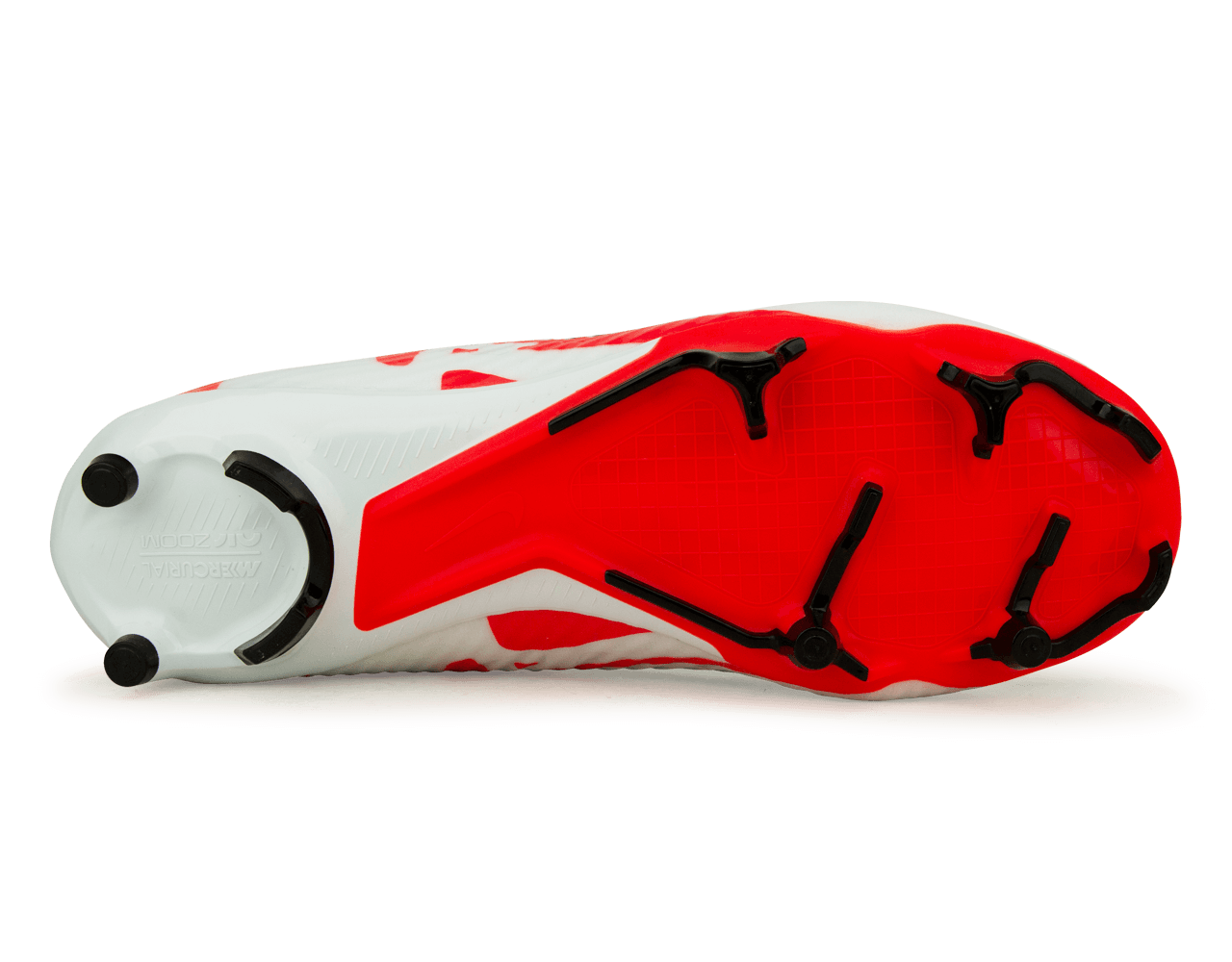 Nike Men's Zoom Mercurial Vapor 15 Academy FG/MG White/Red Sole