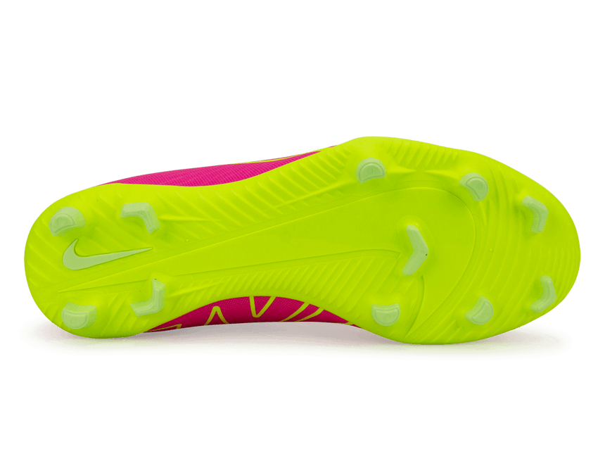 Nike Men's Zoom Mercurial Vapor 15 Club FG/MG Pink/Volt Sole