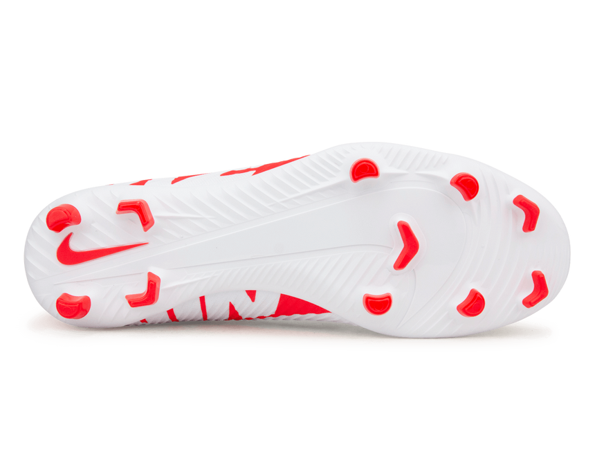 Nike Men's Zoom Mercurial Vapor 15 Club FG/MG White/Red Sole