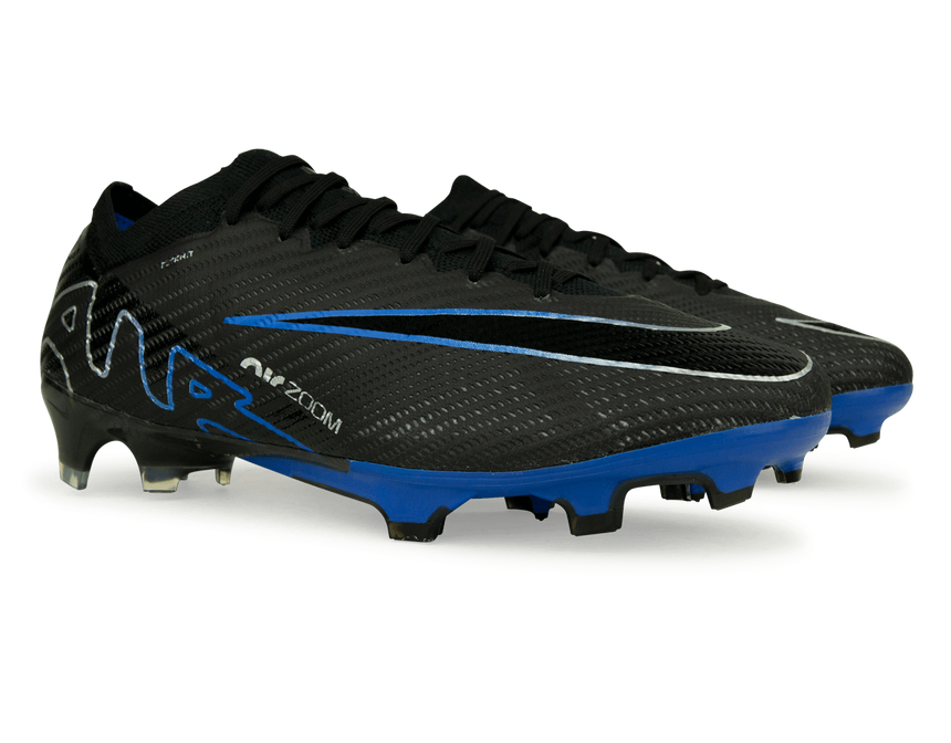 Nike Men's Zoom Mercurial Vapor 15 Elite FG Black/Blue Together