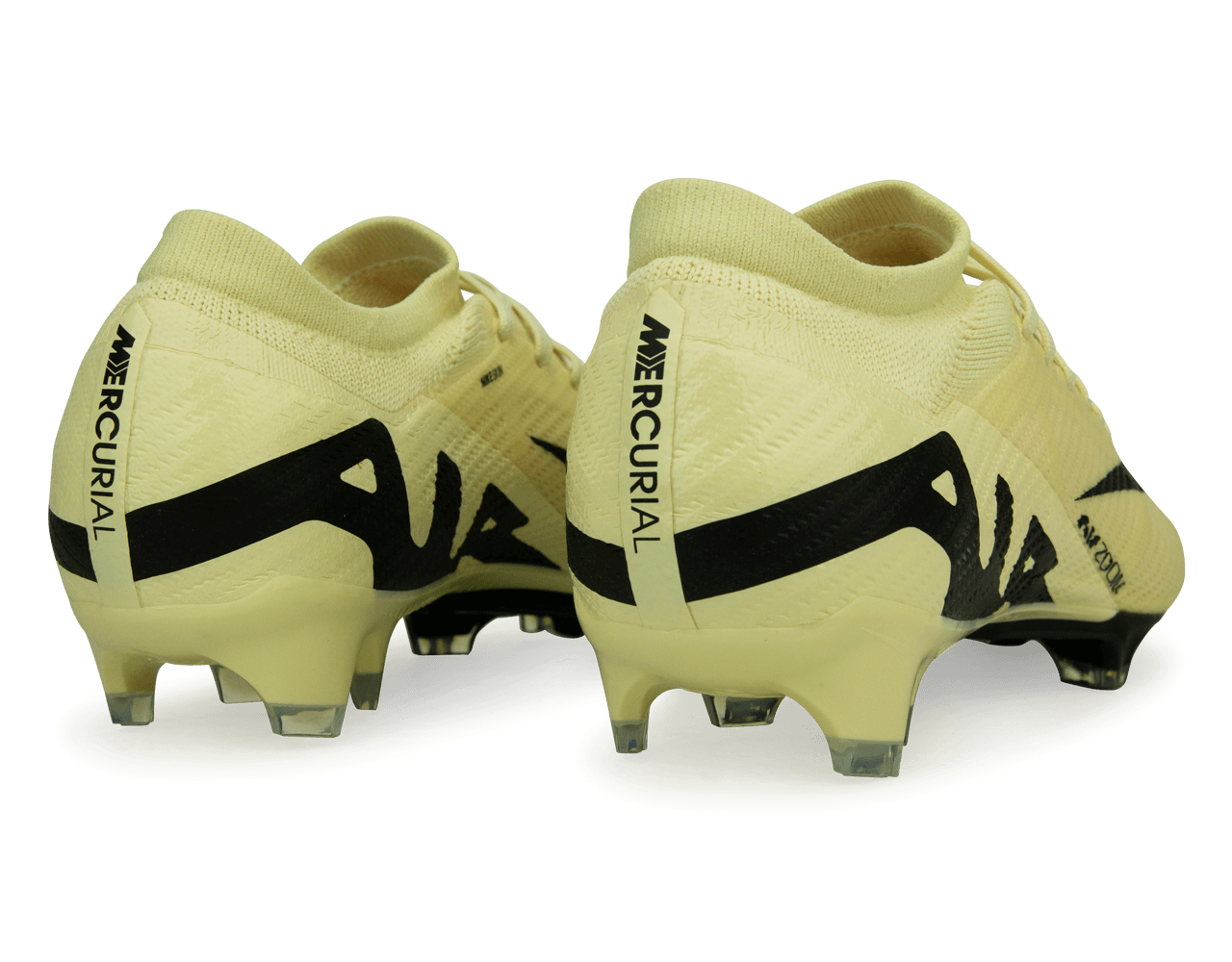 Nike Men's Zoom Mercurial Vapor 15 Pro FG Lemonade/Black Rear