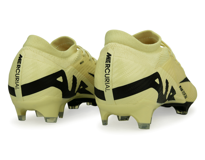 Nike Men's Zoom Mercurial Vapor 15 Pro FG Lemonade/Black Rear