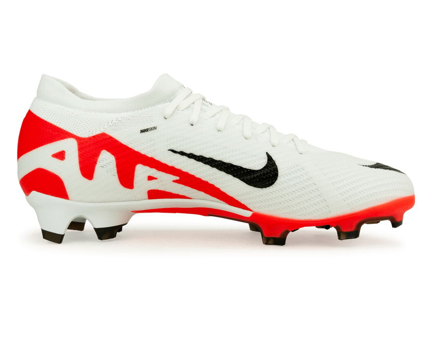 Nike Men's Zoom Mercurial Vapor 15 Pro FG White/Red Side