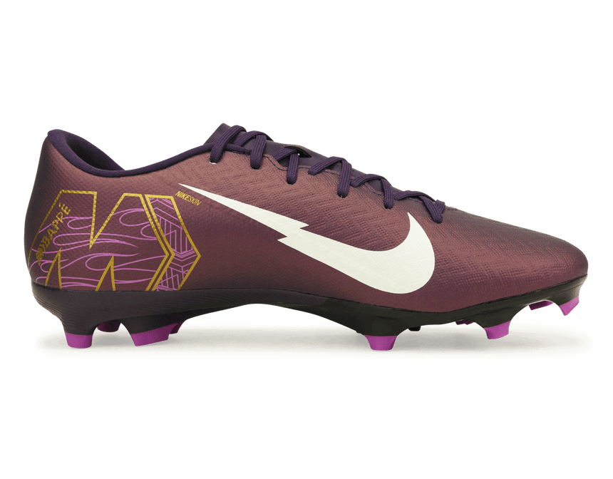 Nike Men's Zoom Mercurial Vapor 16 Academy KM FG/MG Grand Purple/Pale Ivory Side
