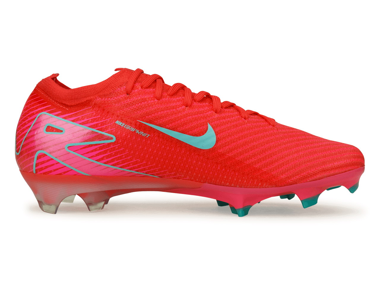 Nike Men's Zoom Mercurial Vapor 16 Elite FG Ember Glow/Aurora Green Side