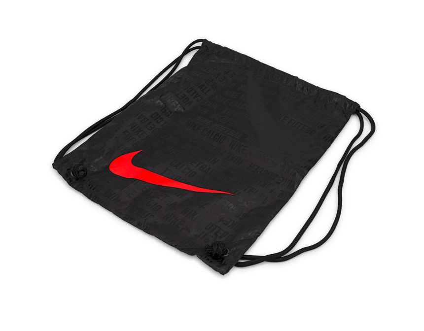 Nike Men's Zoom Mercurial Vapor 16 Elite FG LV8 Black/Hyper Crimson Shoebag