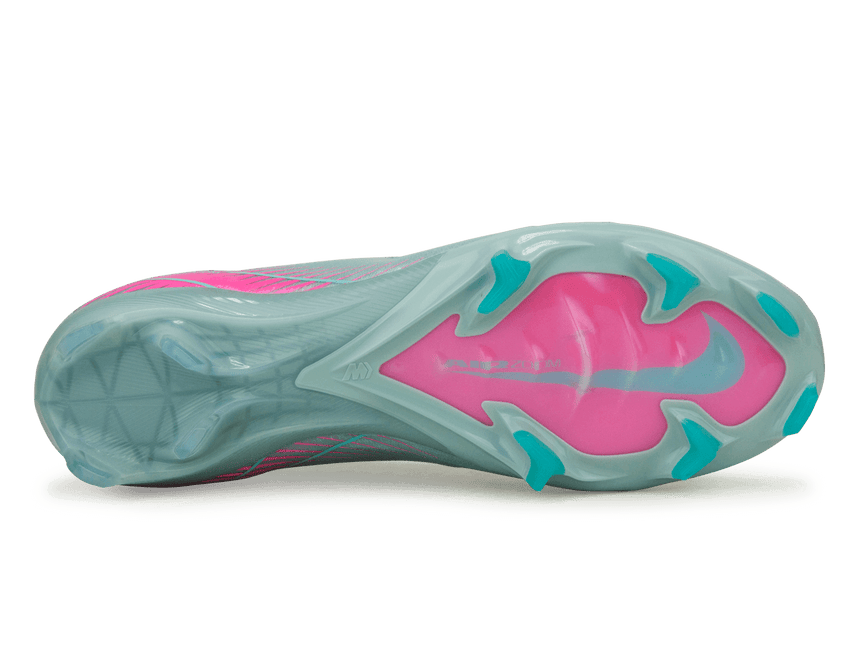 Nike Men's Zoom Mercurial Vapor 16 Elite FG Ocean Cube/Pink Blast Sole