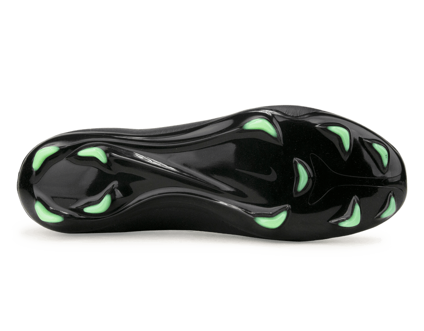 Nike Men's Zoom Mercurial Vapor 17 Pro FG Black/Illusion Green Sole