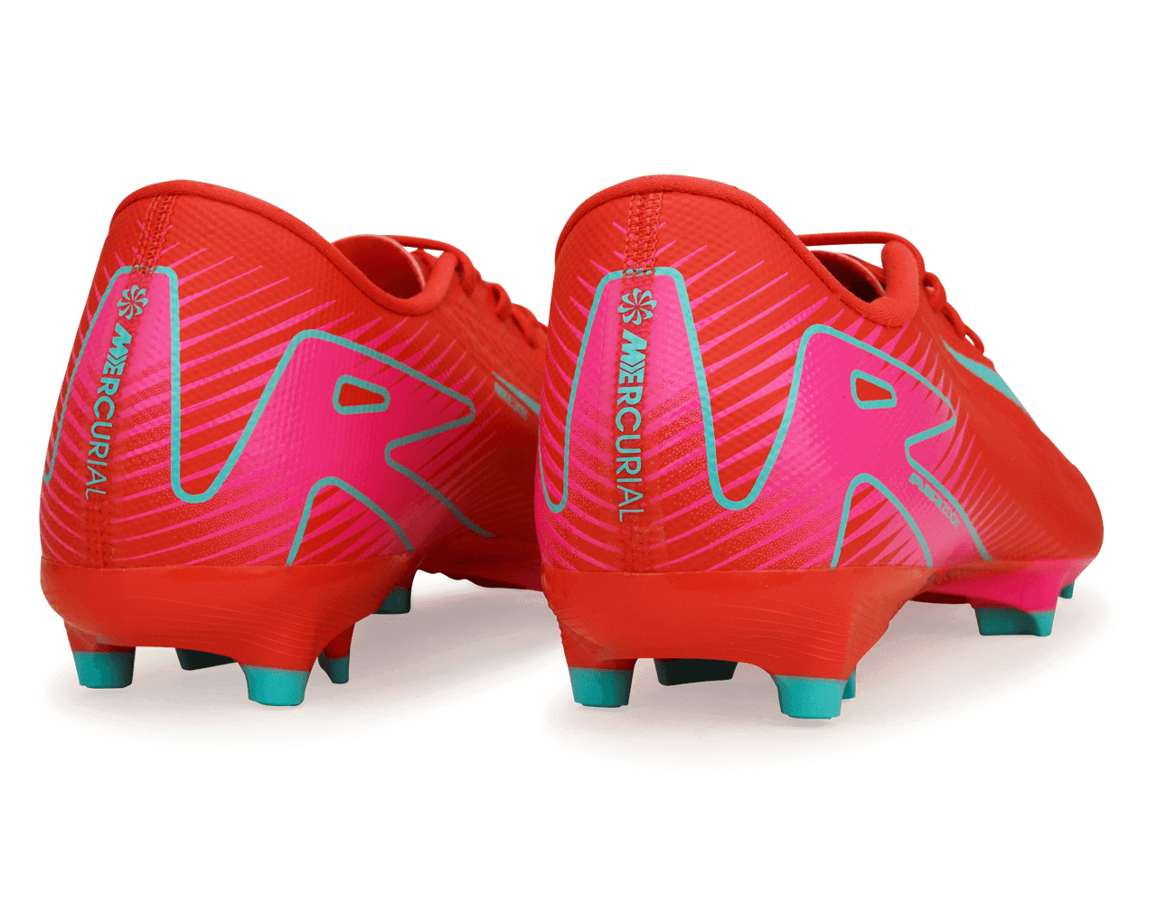 Nike Men's Zoom Mercurial Vapor 16 Academy FG/MG Ember Glow/Aurora Green Rear