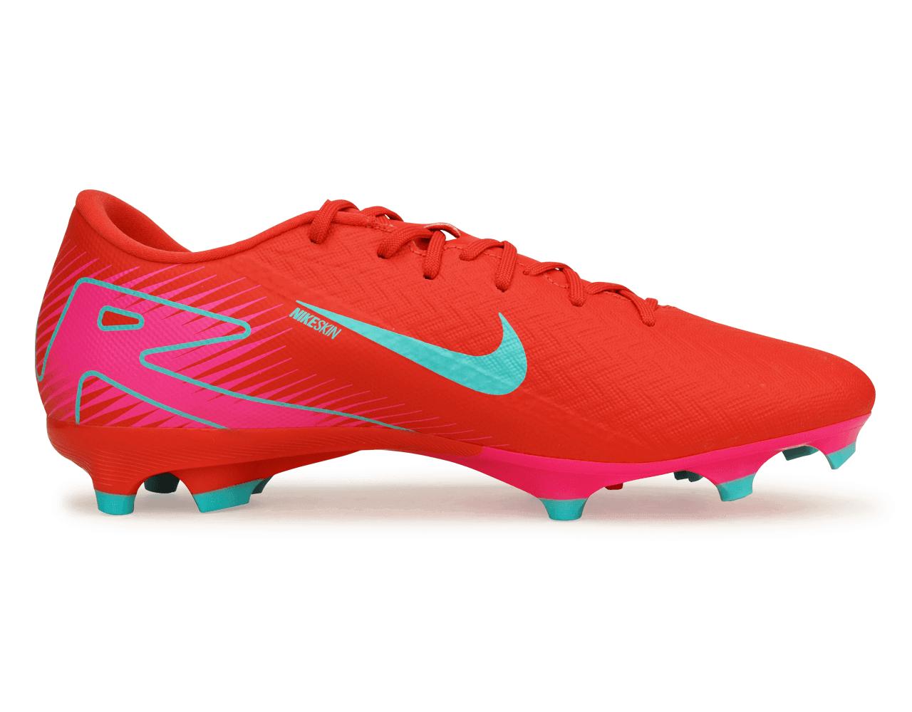 Nike Men's Zoom Mercurial Vapor 16 Academy FG/MG Ember Glow/Aurora Green Side