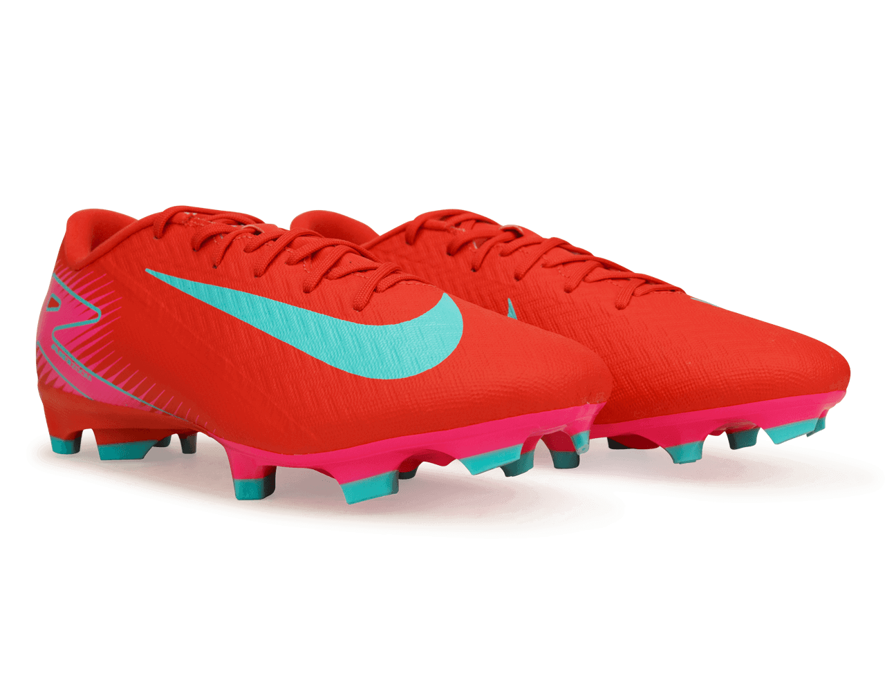 Nike Men's Zoom Mercurial Vapor 16 Academy FG/MG Ember Glow/Aurora Green Together