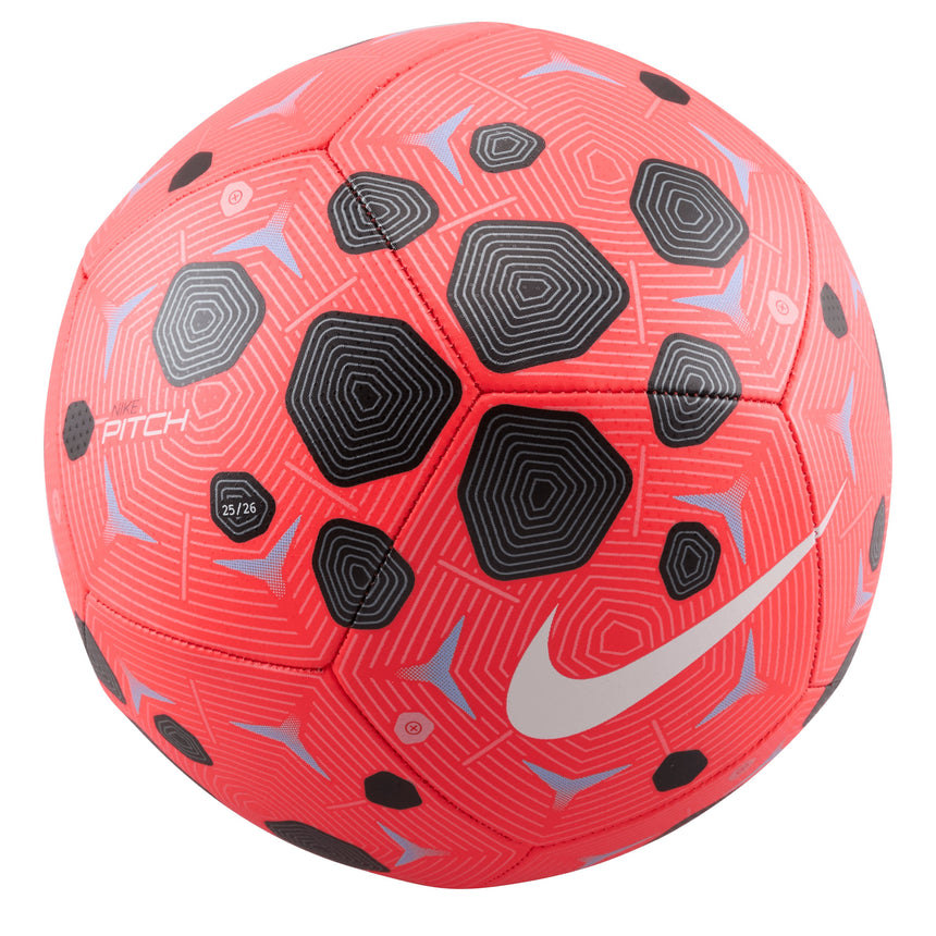 Nike Pitch Ball Bright Crimson/Black Front
