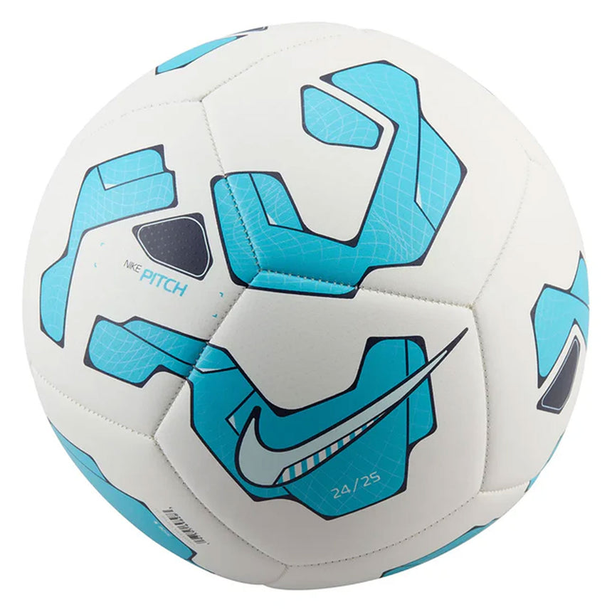 Nike Pitch Ball White/Glacier Blue Front