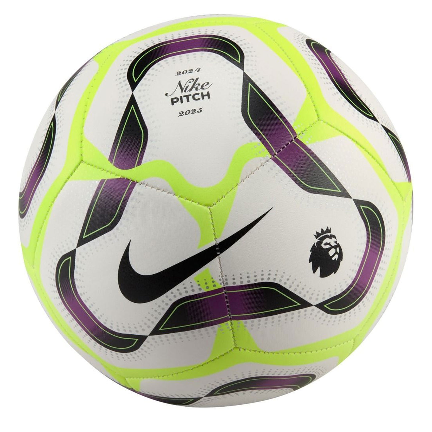 Nike Premier League 2024/25 Pitch Ball White/Bold Berry Front