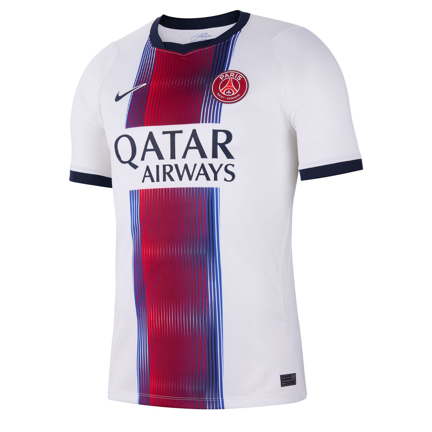 Nike PSG Men's Away Stadium 2026/27 Jersey White/Navy Front