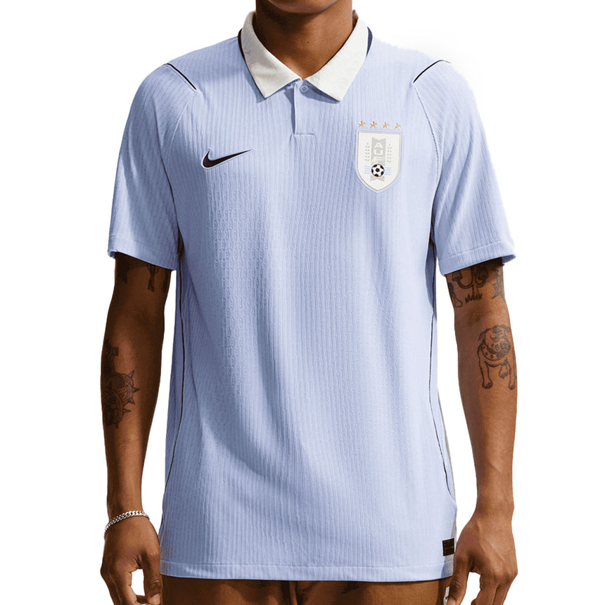 Nike Men's Uruguay 2026 Aero-FIT Home Jersey Royal Tint/Obsidian Front