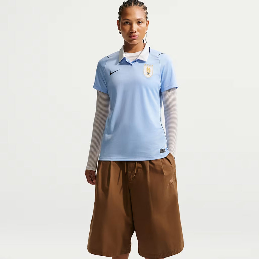 Nike Uruguay Women's Home Stadium 2026 Jersey Royal Tint/Obsidian Model