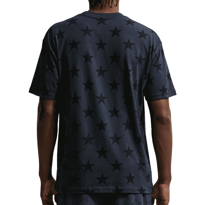 Nike USA Men's Tee Dark Obsidian Back
