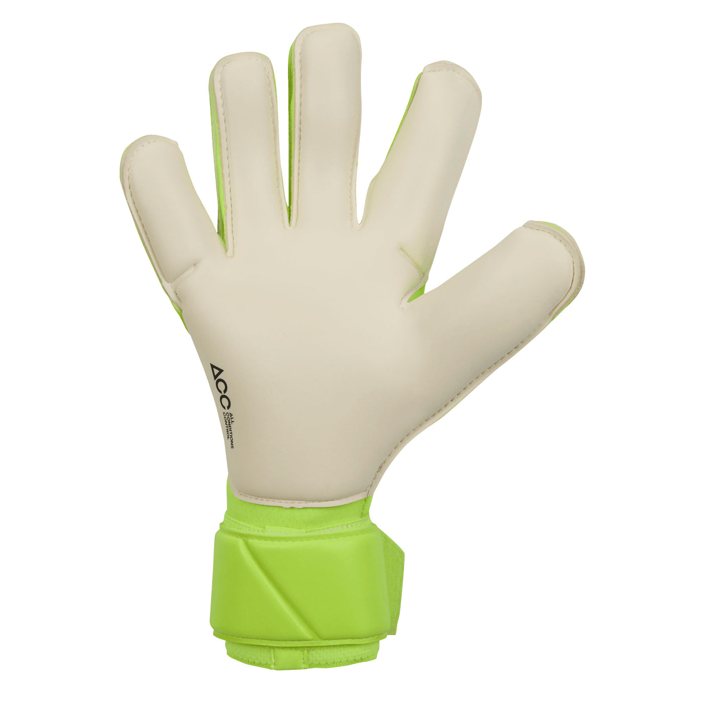 Nike Vapor Grip 3 Goalkeeper Gloves Volt/Black/Metallic Silver Back