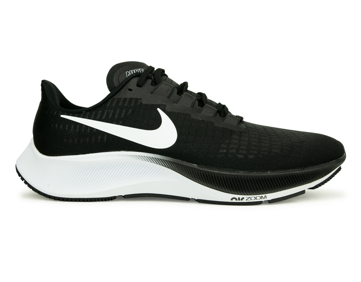 Nike pegasus womens black online and white
