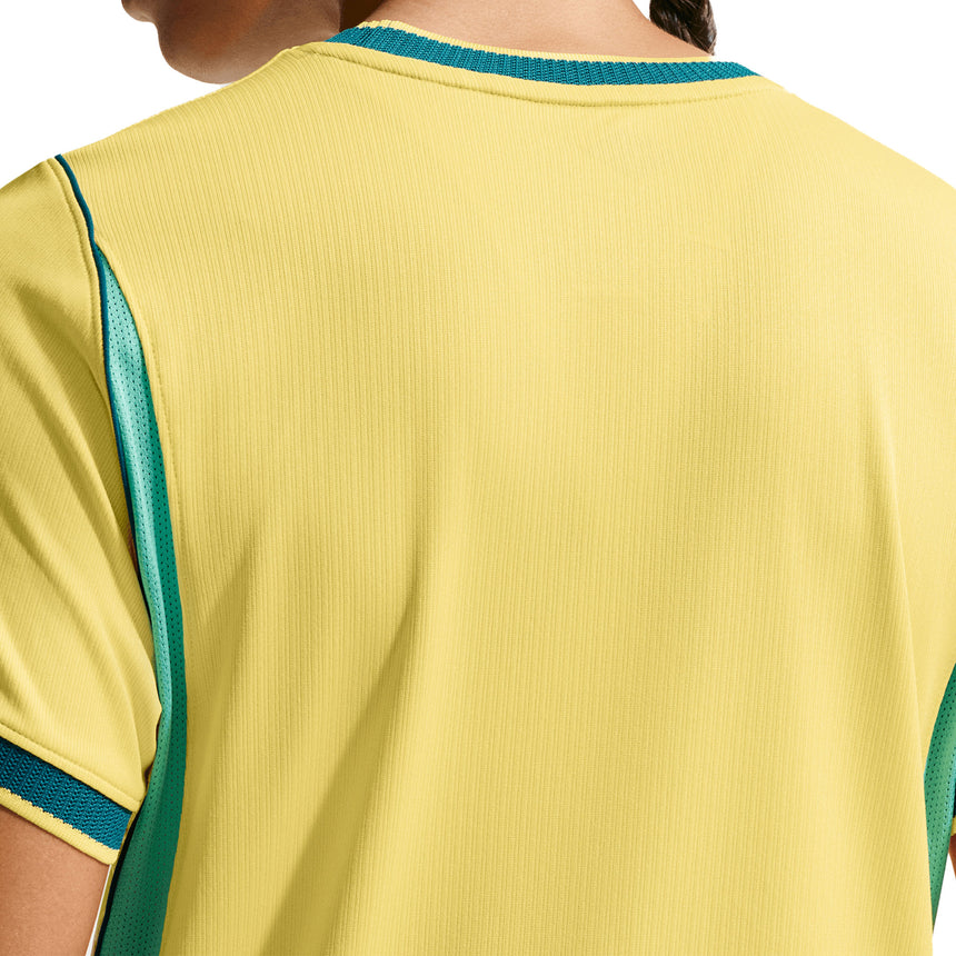 Nike Women's Brazil World Cup 2026 Home Jersey Yellow Neck