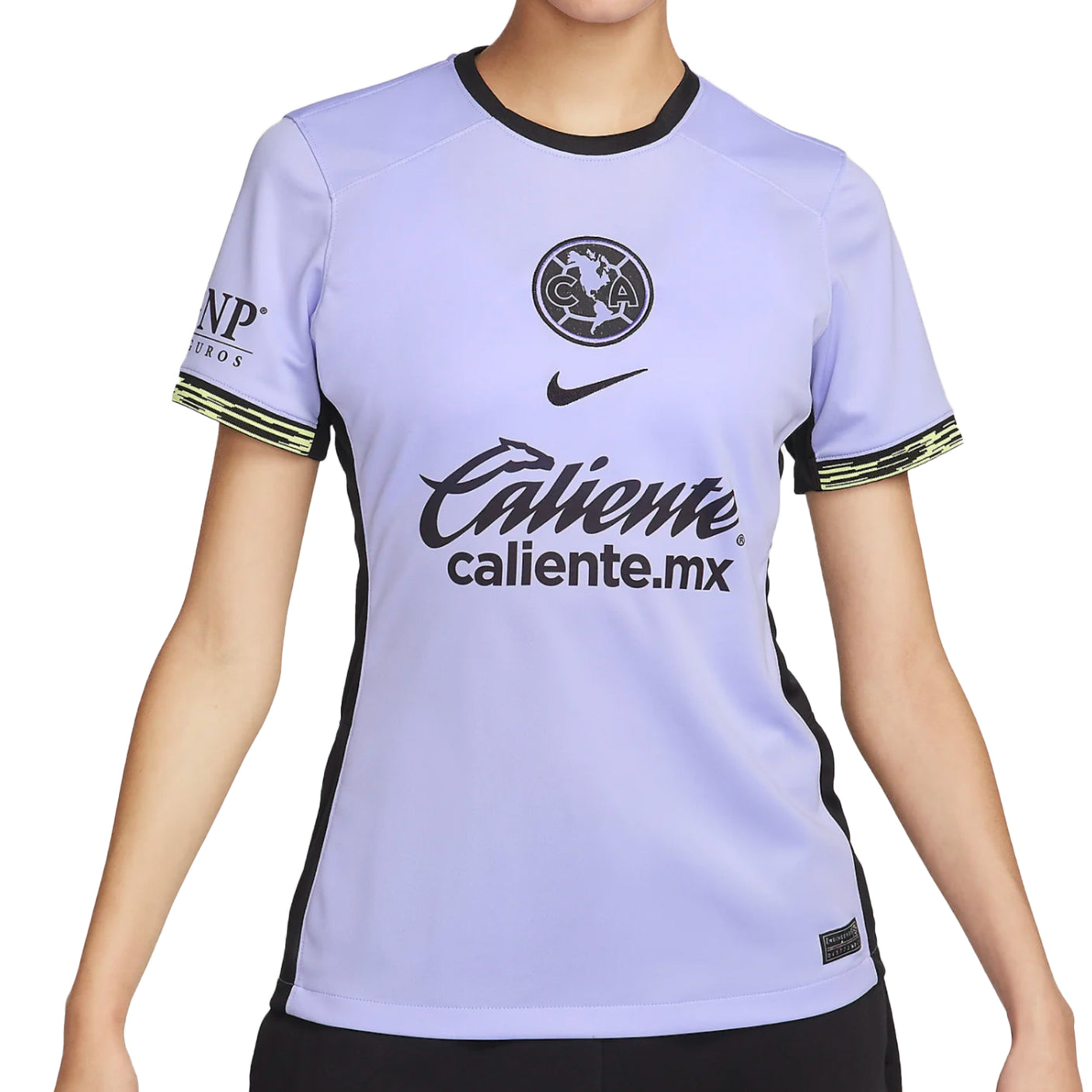 Nike Women's Club America 2023/24 Third Jersey Purple/Black Front