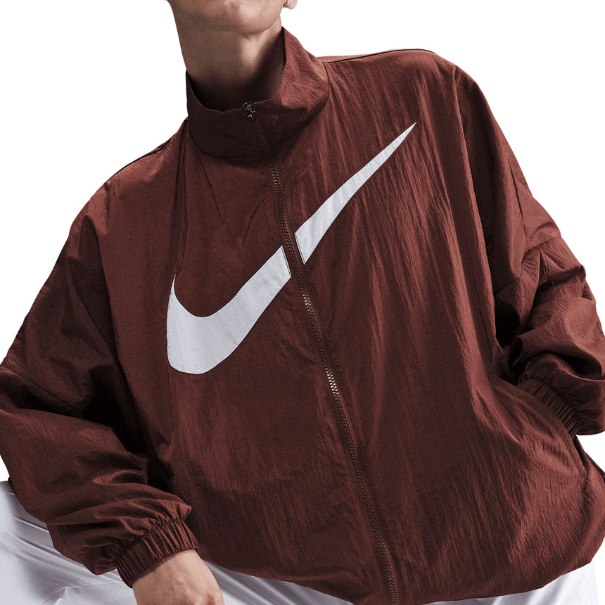 Nike Women's Club America 2025/26 Essential Jacket Brown/Grey Crest
