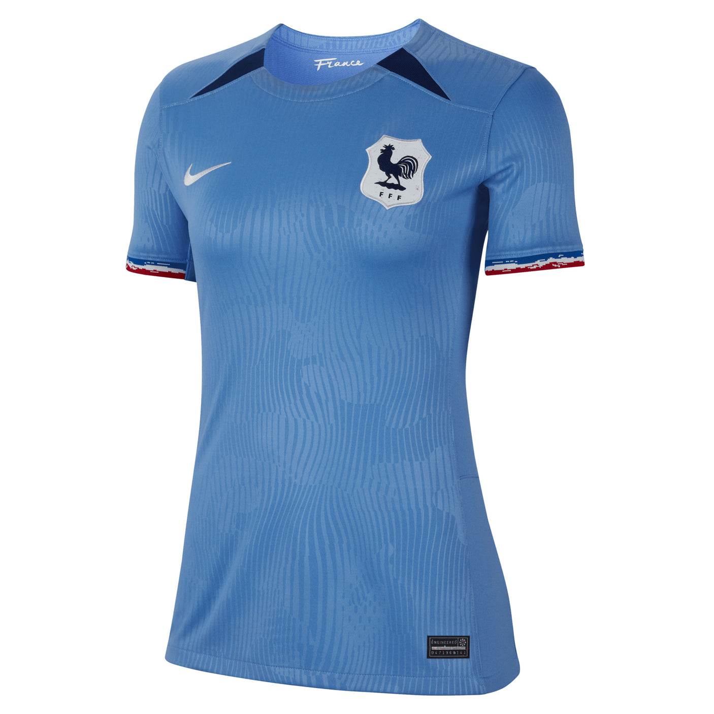 Nike Women's France 2023/24 Home Jersey Polar/Blue Front