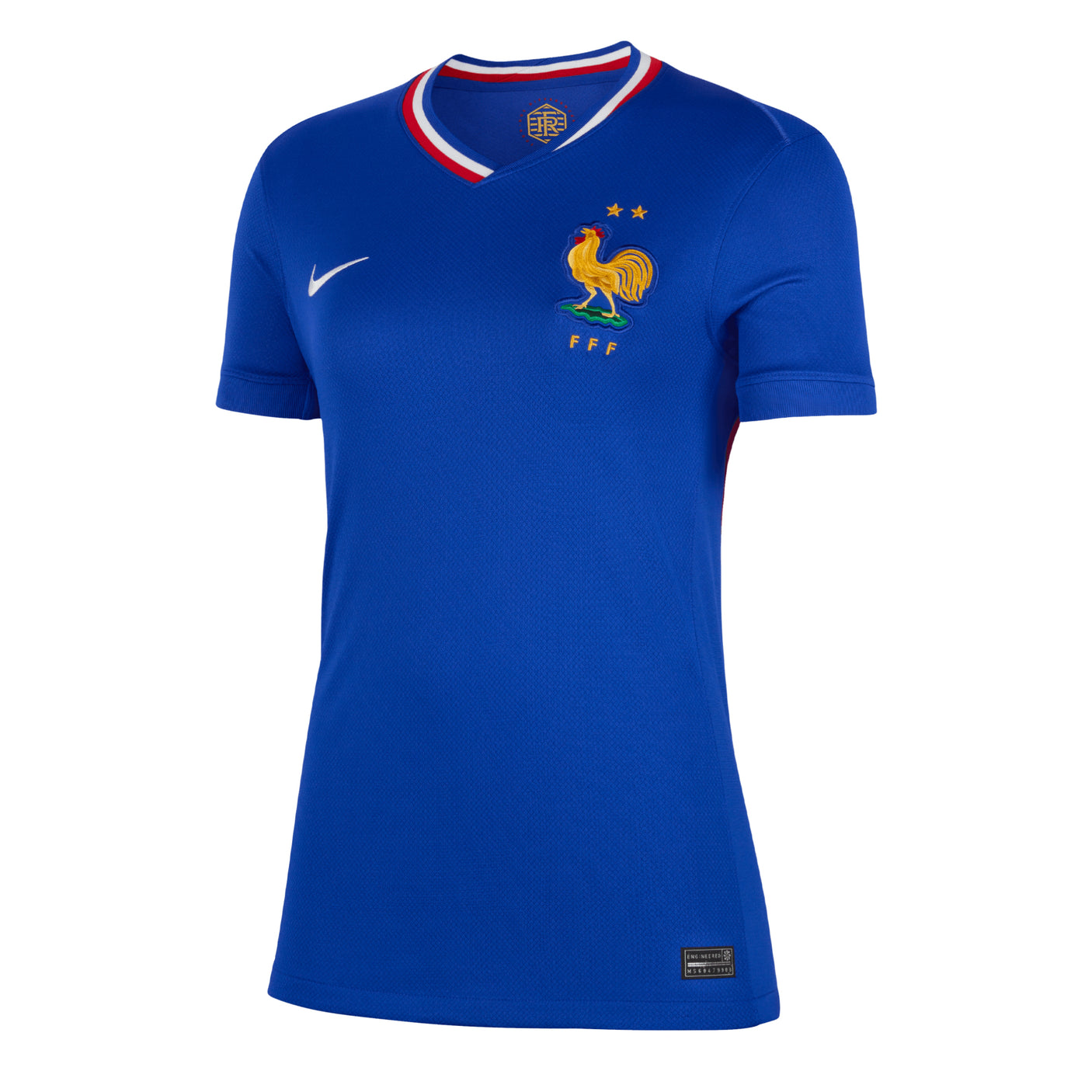 Nike Women's France 2024/25 Home Jersey Blue/Red Front