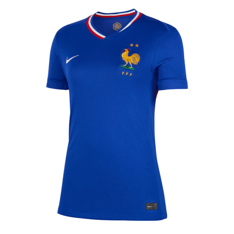 Nike Women's France 2024/25 Home Jersey Blue/Red Front
