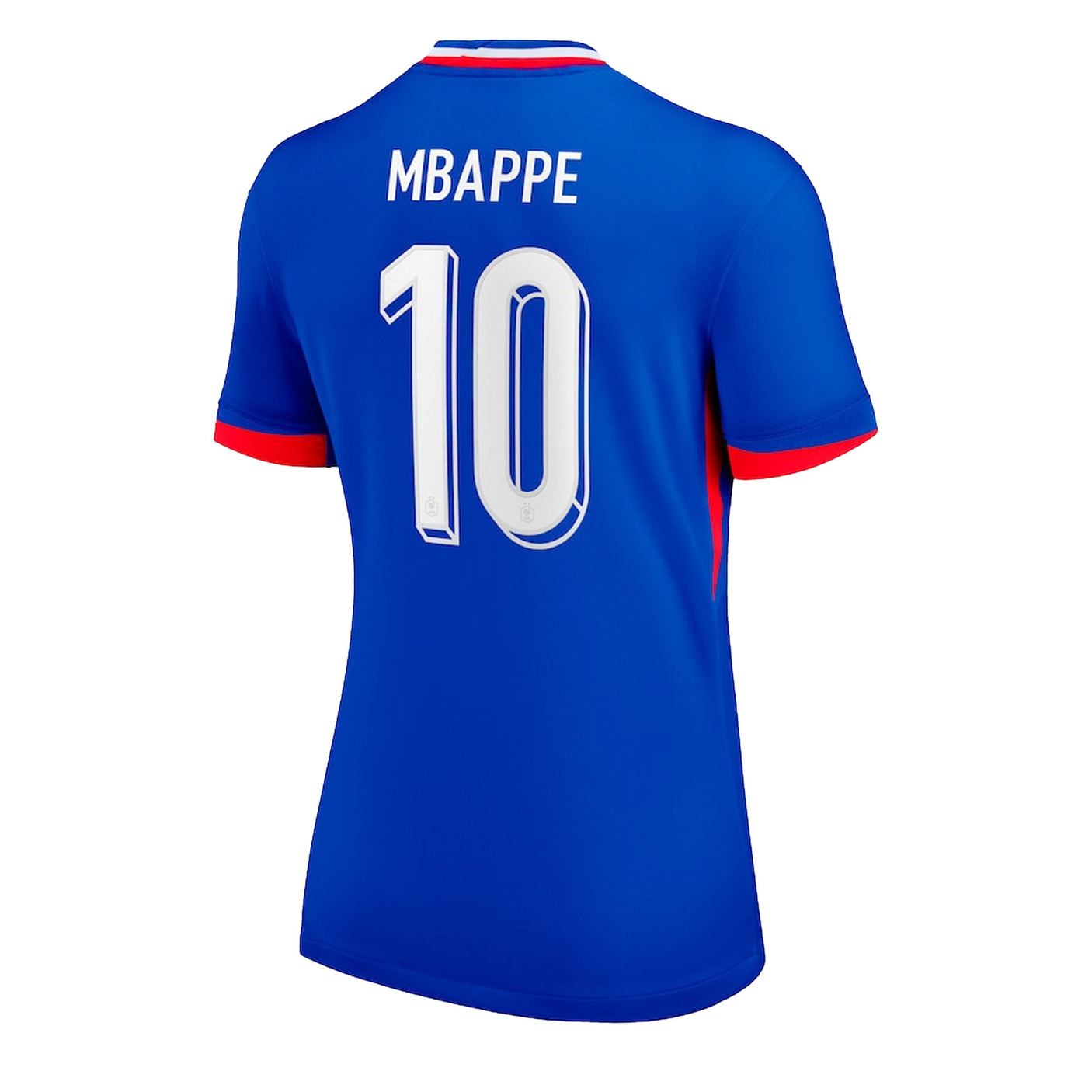 Nike Women's France 2024/25 Home Jersey w/ Mbappe #10 Printing Back