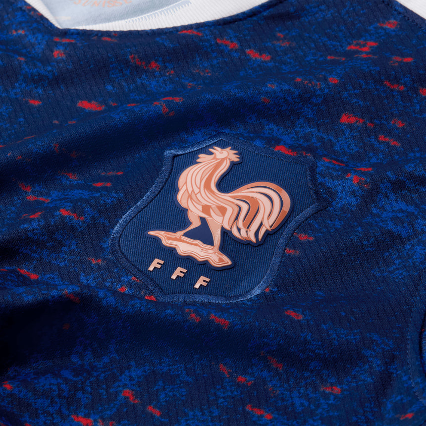 Nike Women's France 2025/26 Home Jersey Blue Void Crest