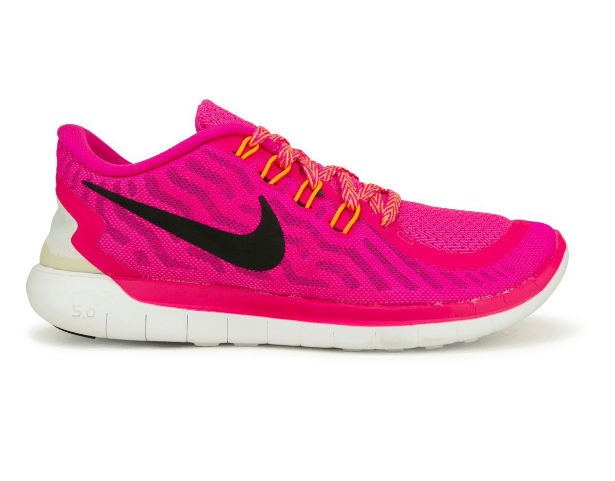 Women's Running Shoes Bright Pink/Black/White – Azteca