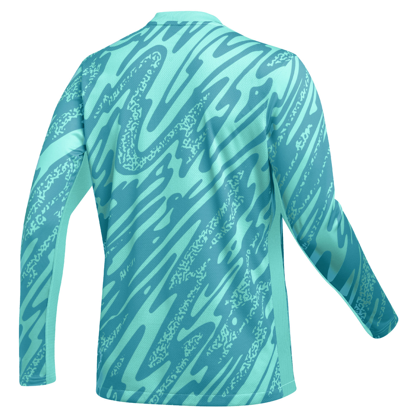 Nike Women's Gardien GoalKeeper Long Sleeve Jersey Hyper Turq/Teal Nebula Back