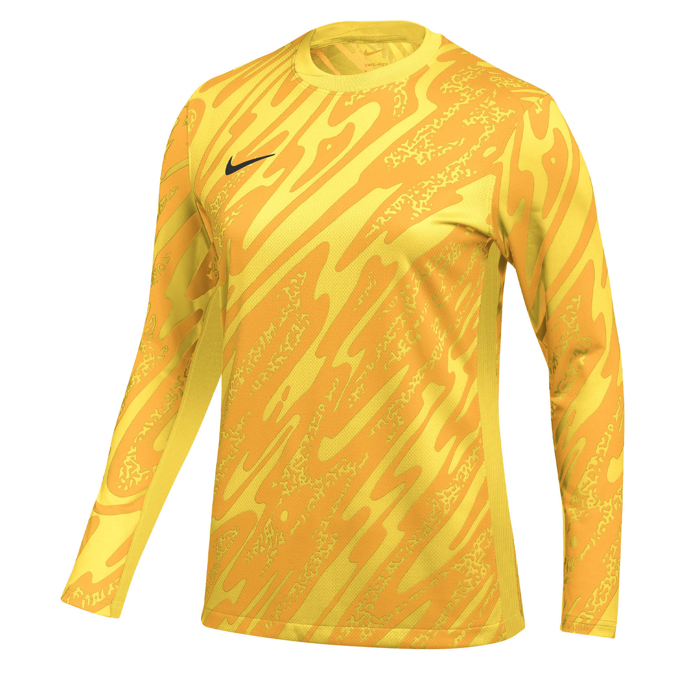 Nike Women's Gardien V Goalkeeper Long Sleeve Jersey Tour Yellow/University Gold Front