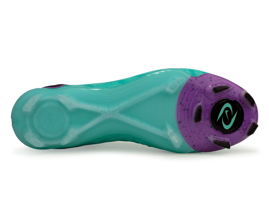 Nike Women's Phantom Luna Elite FG Hyper Turquoise/Black/Purple Rear