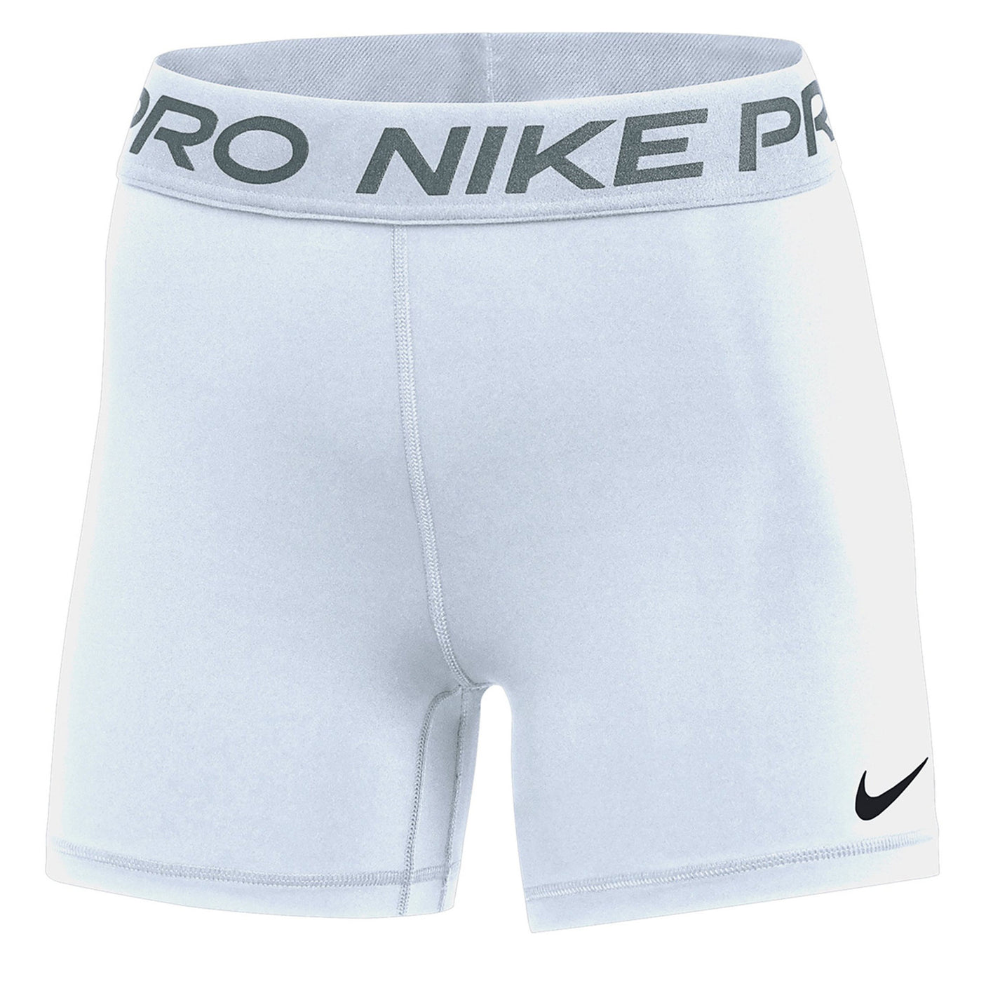 Nike Women's Pro Short Tights White Front