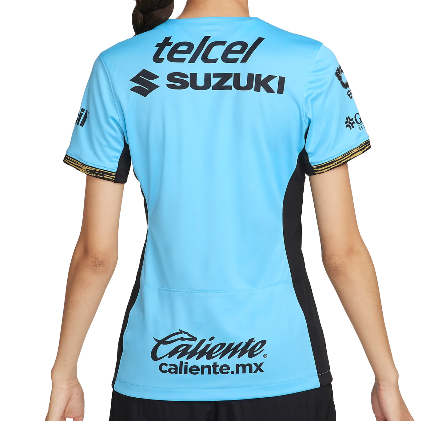 Nike Women's Pumas UNAM 2023/24 Third Jersey Blue/Black Back